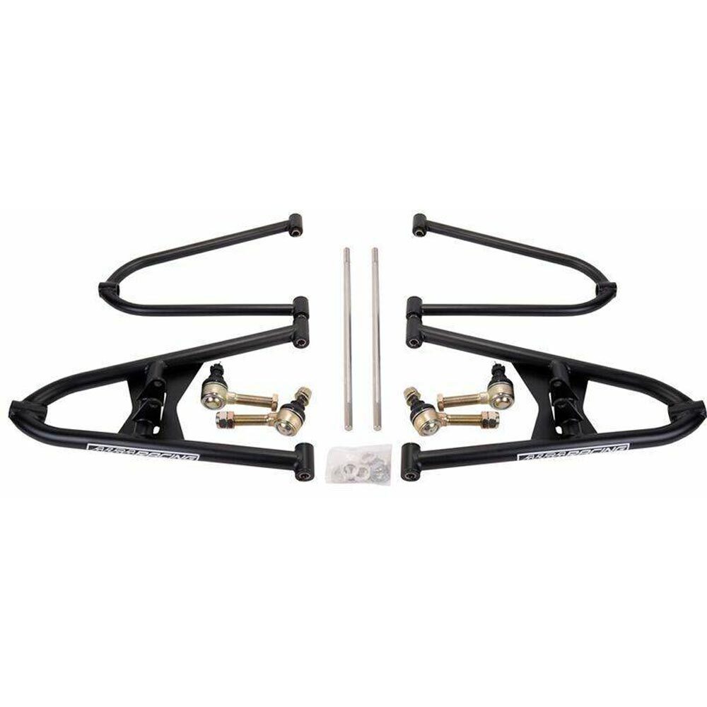 Alba Racing Honda TRX400EX +2 Black Extended A-Arms at ATVstore