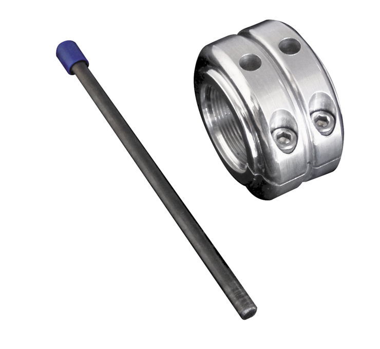 Modquad Yamaha Banshee Polished Billet Axle Lock Nut at ATVstore