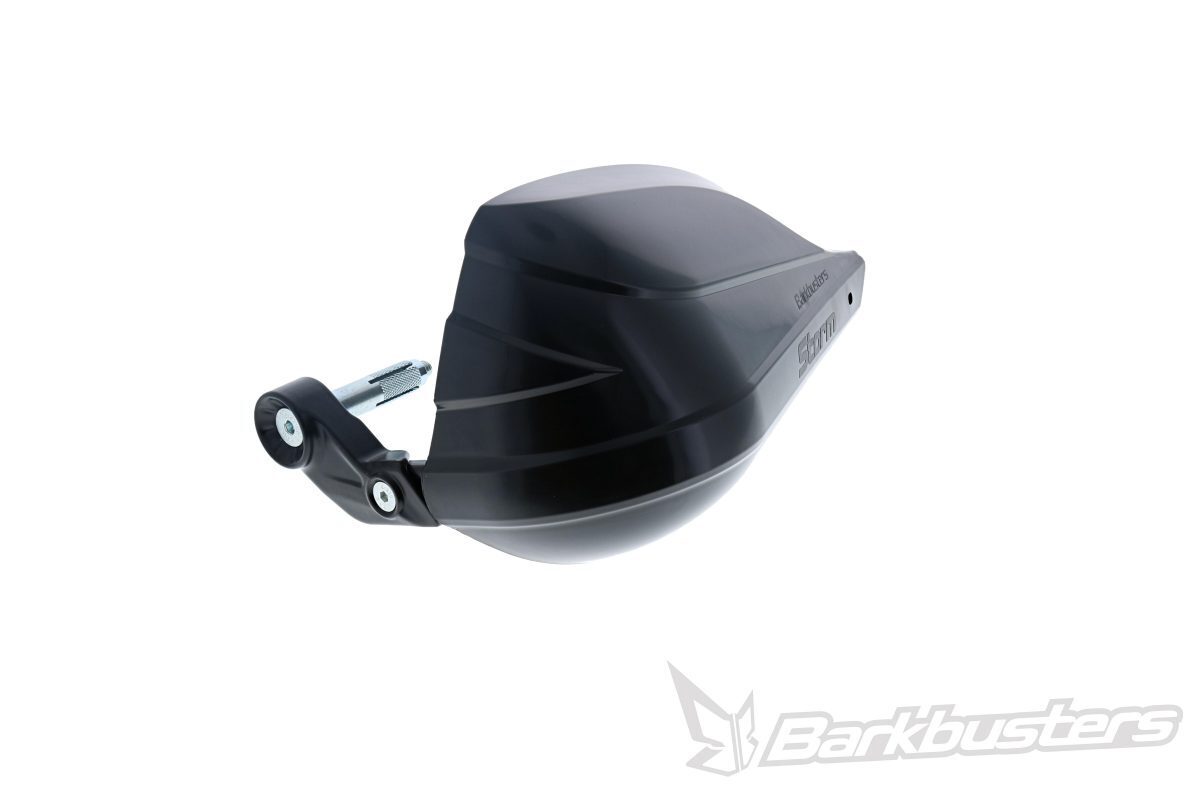 Barkbusters Storm Black Bar End Type Handguards at ATVstore