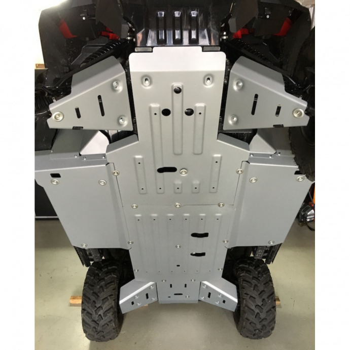 Miller Honda Pioneer 1000 2223 Skid Plate Kit & CV Guards at ATVstore