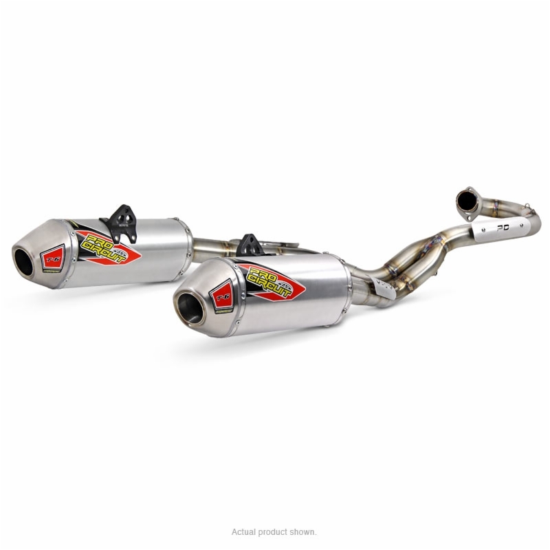 Pro Circuit Yamaha Raptor 700 15-23 T-6 Dual Exhaust System at